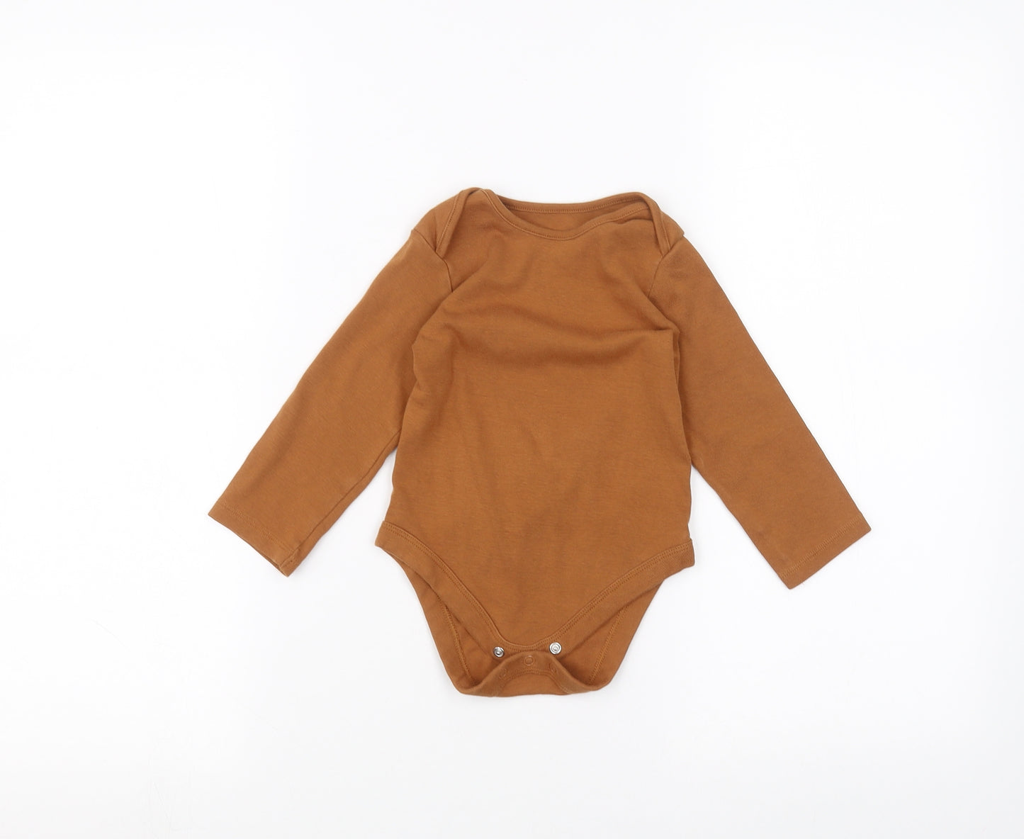 Marks and Spencer Baby Brown   Babygrow One-Piece Size 12-18 Months