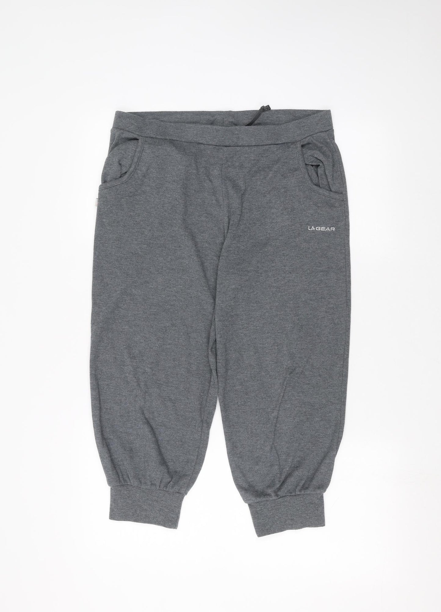 LA Gear Womens Grey   Sweat Shorts Size 14