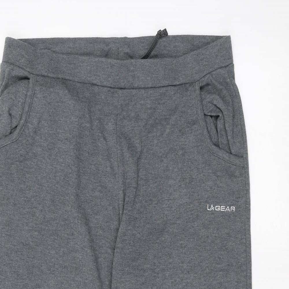 LA Gear Womens Grey   Sweat Shorts Size 14