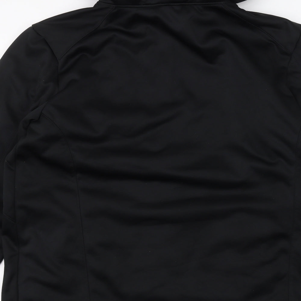 Crivit Mens Black   Parka Coat Size L