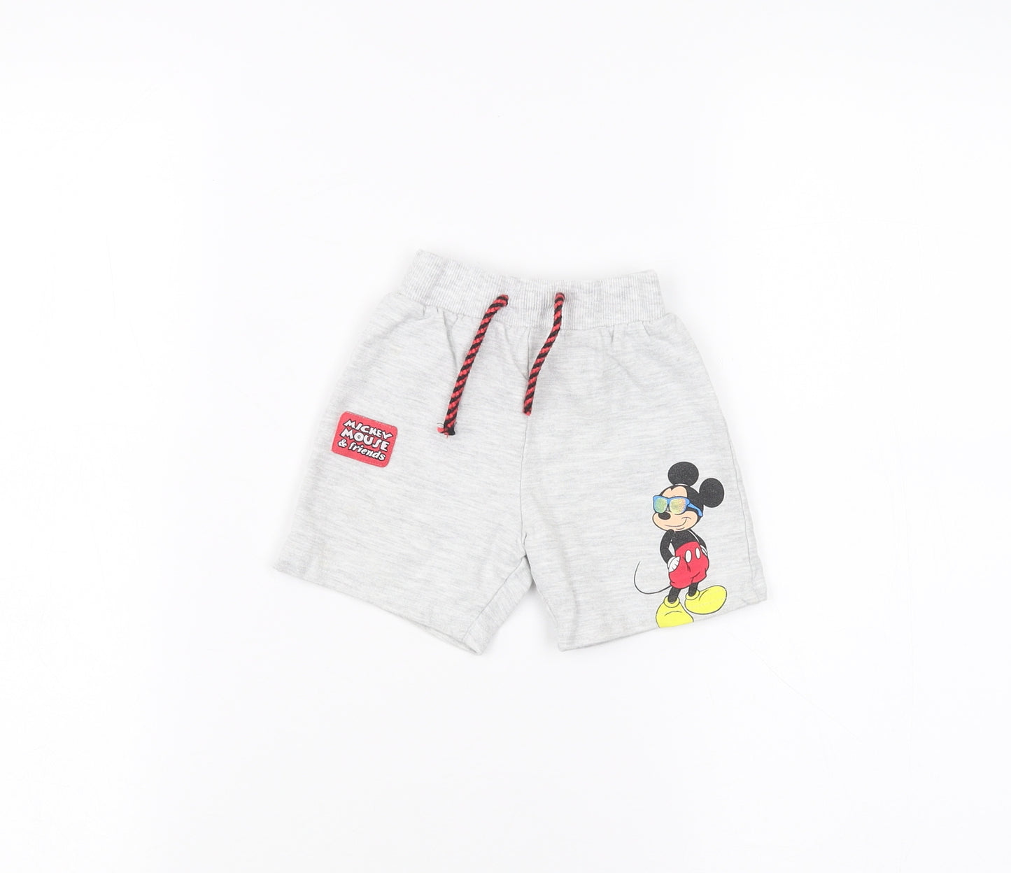 Disney Baby Grey   Cropped Trousers Size 3-6 Months