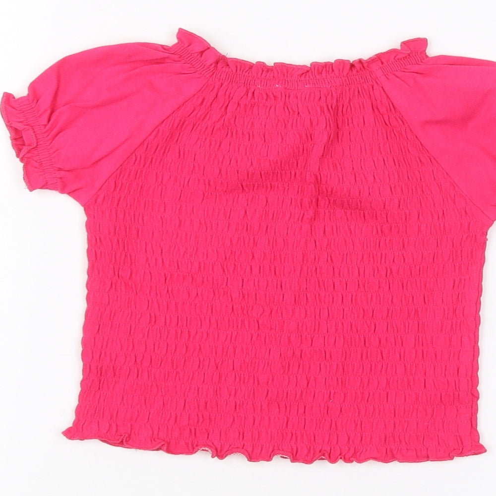 H&M Baby Pink   Basic T-Shirt Size 18-24 Months