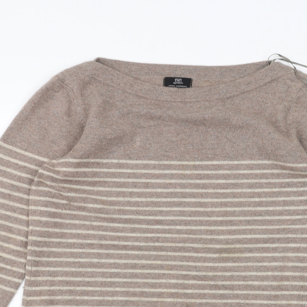 F&F Womens Brown   Pullover Jumper Size 12