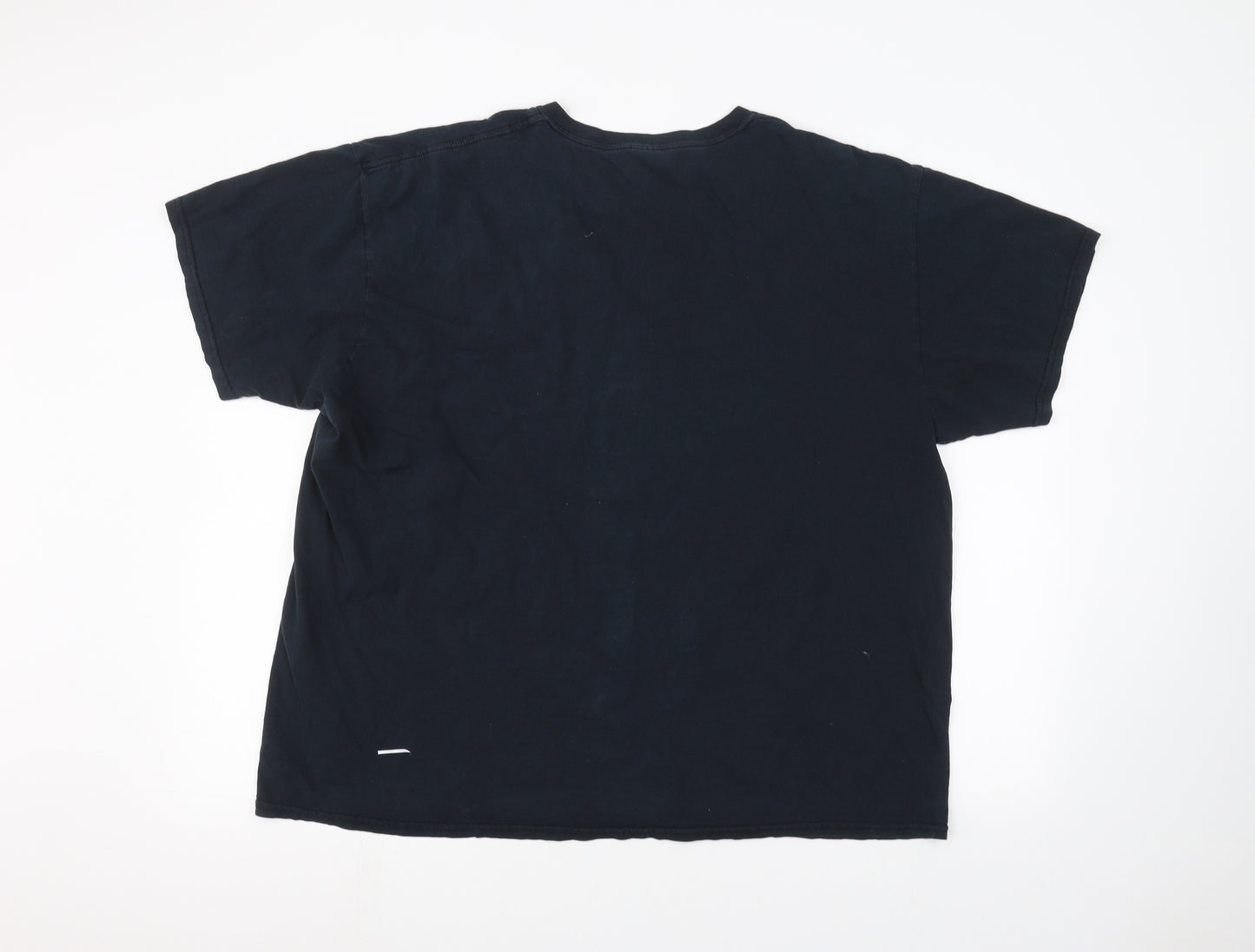 Gilden Mens Blue    T-Shirt Size 2XL