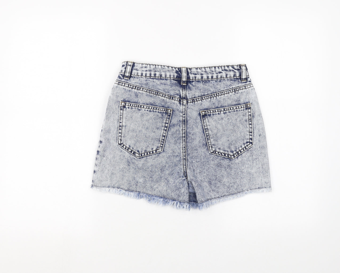 George Girls Blue  Denim Cut-Off Shorts Size 12-13 Years