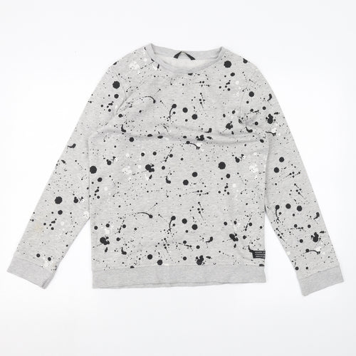 George Girls Grey   Pullover Jumper Size 12-13 Years