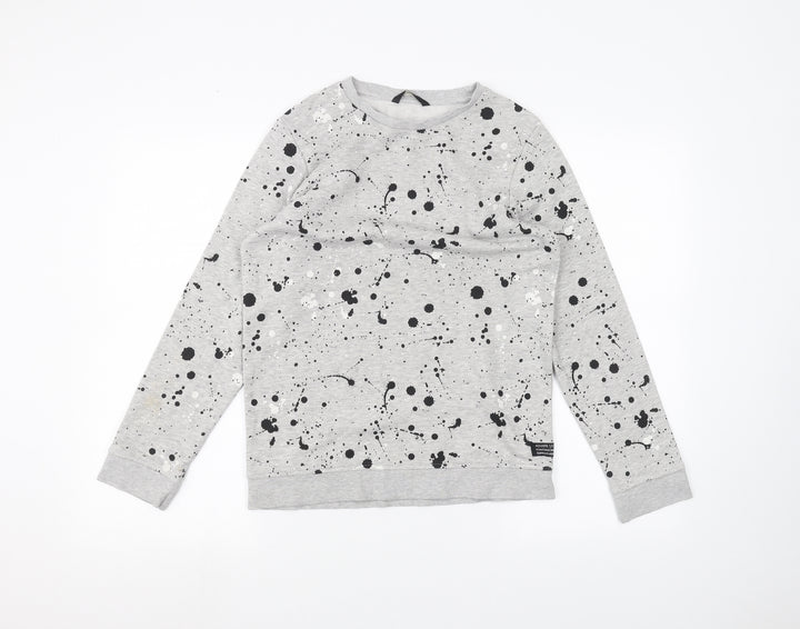 George Girls Grey Pullover Jumper Size 12-13 Years