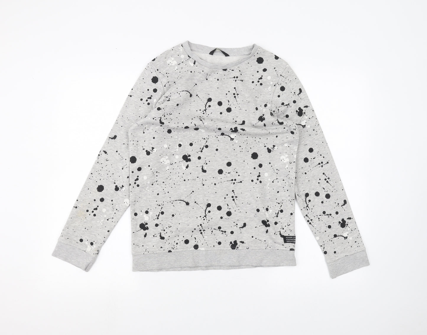 George Girls Grey   Pullover Jumper Size 12-13 Years