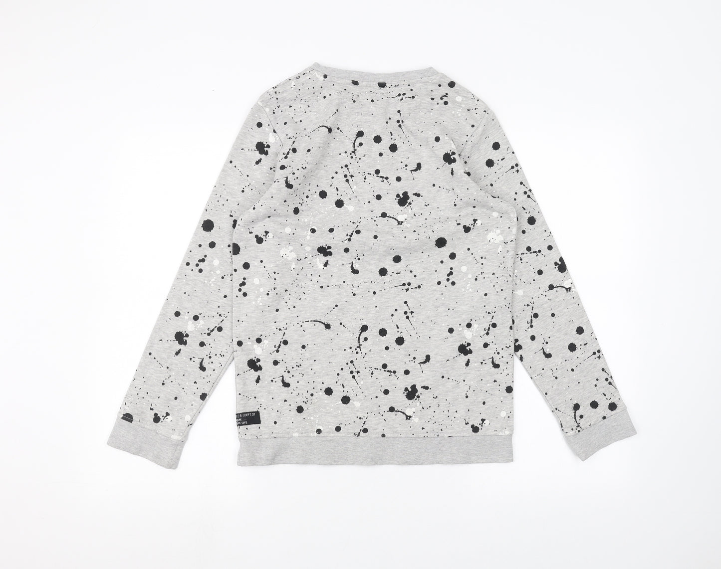 George Girls Grey   Pullover Jumper Size 12-13 Years