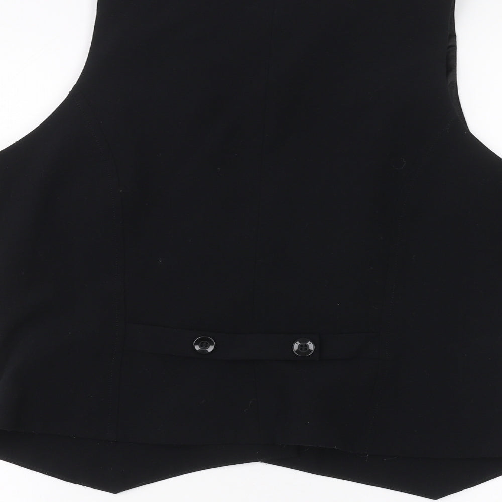 Papaya Womens Black   Jacket Waistcoat Size 18