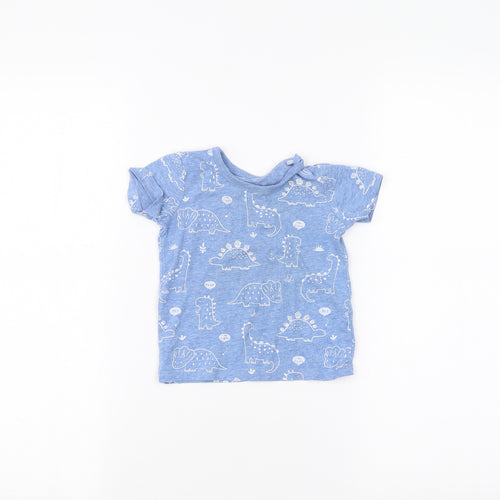 George Baby Blue   Basic T-Shirt Size 6-9 Months