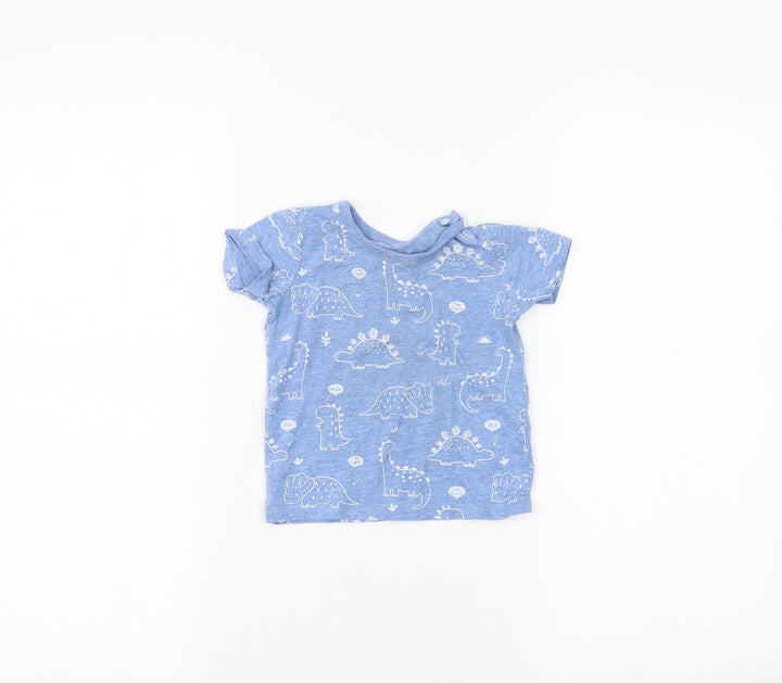 George Baby Blue   Basic T-Shirt Size 6-9 Months
