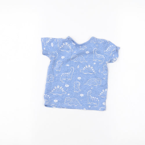 George Baby Blue   Basic T-Shirt Size 6-9 Months