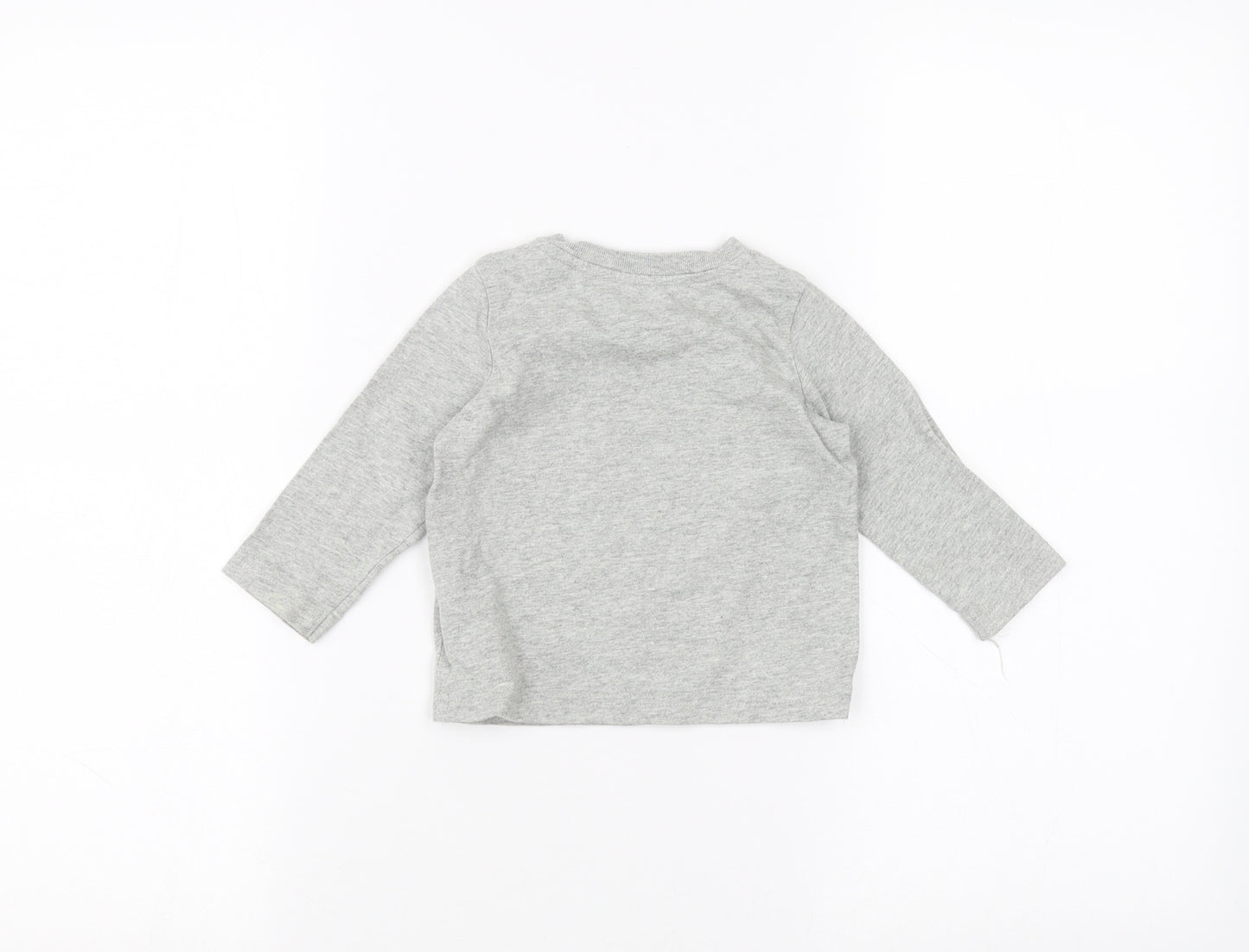 Gap Baby Grey   Basic T-Shirt Size 6-9 Months