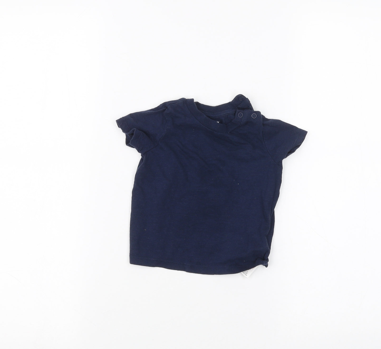 fred & flo Baby Blue   Basic T-Shirt Size 6-9 Months