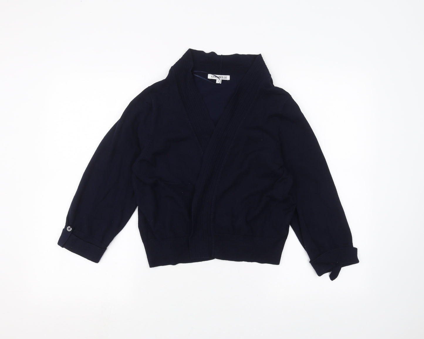 Annabelle Womens Blue   Cardigan Jumper Size L
