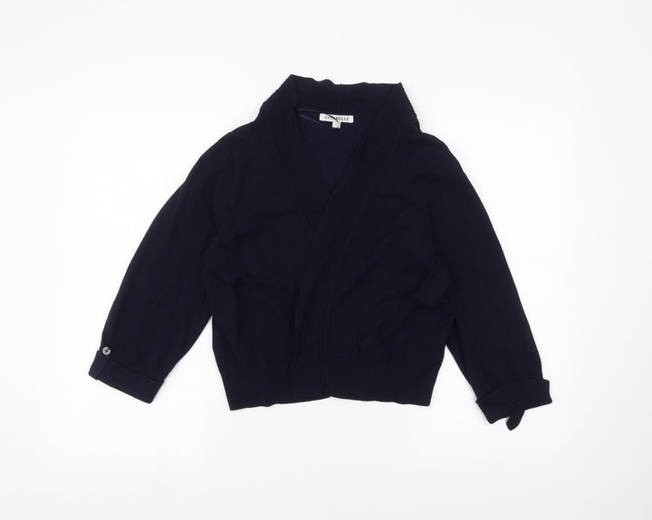 Annabelle Womens Blue   Cardigan Jumper Size L