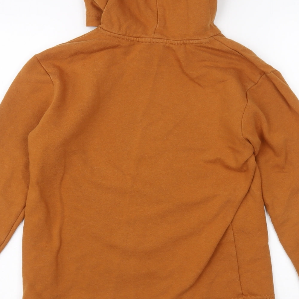 H&M Boys Brown   Pullover Hoodie Size 9-10 Years