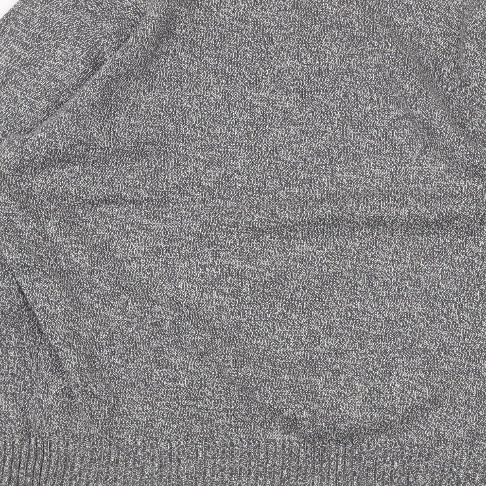Atlantic Bay Mens Grey   Pullover Jumper Size M