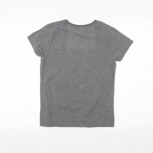 Primark Boys Grey   Basic T-Shirt Size 10-11 Years