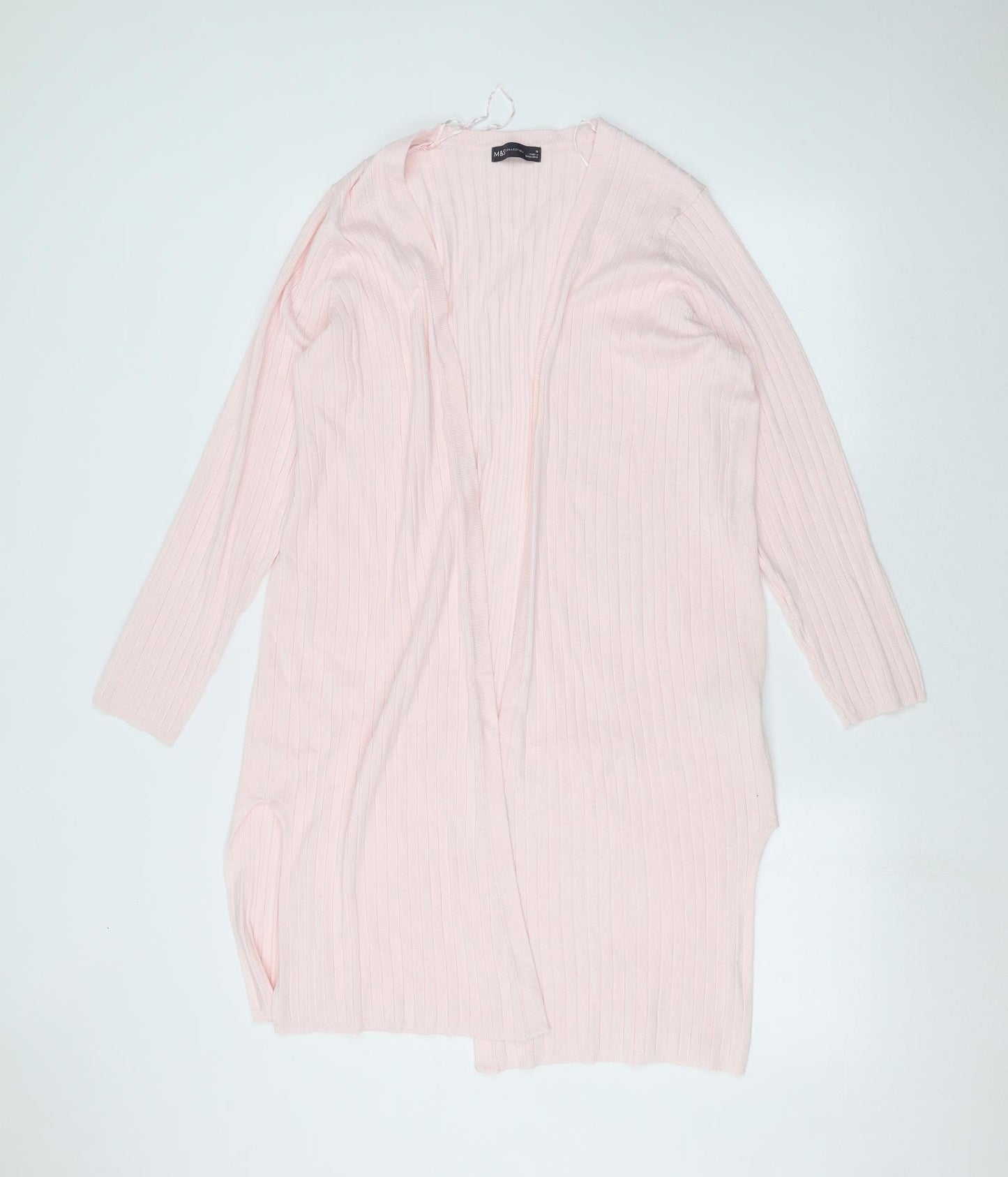 Marks and Spencer Womens Pink   Cardigan Jumper Size 18