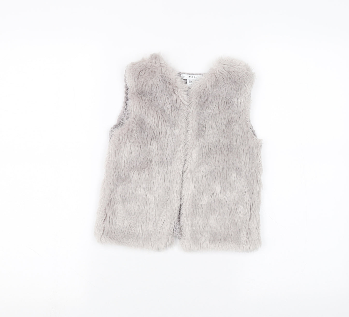 Primark Girls Grey   Jacket Coatigan Size 4-5 Years