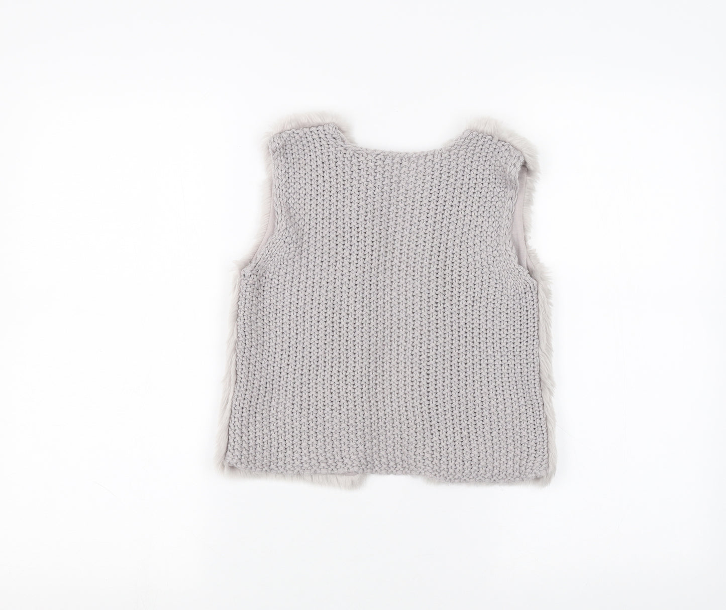 Primark Girls Grey   Jacket Coatigan Size 4-5 Years