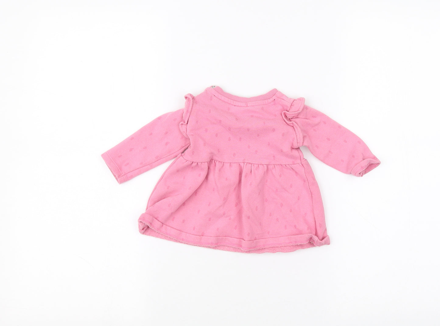 FRED&FLO Baby Pink   Basic T-Shirt Size 0-3 Months