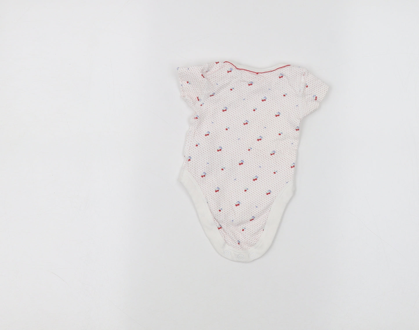Junior j Baby White   Babygrow One-Piece Size 0-3 Months