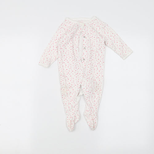Earlydays Baby White   Coverall One-Piece Size 3-6 Months
