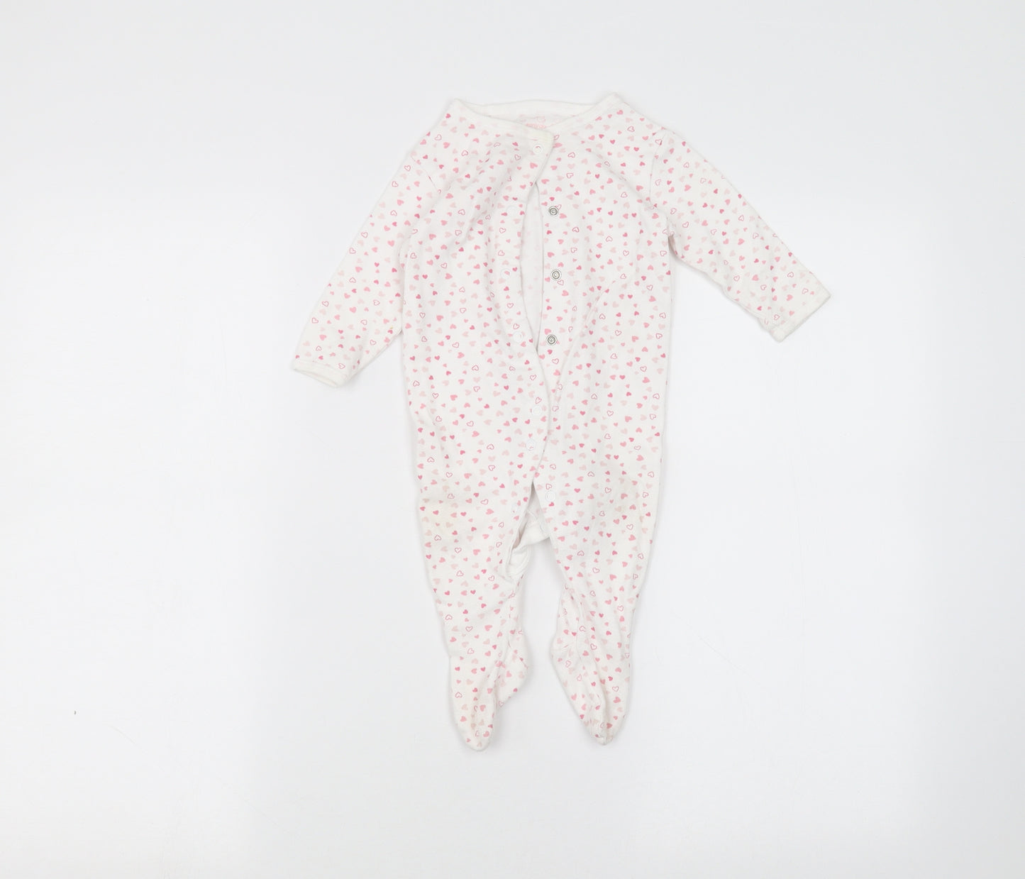Earlydays Baby White   Coverall One-Piece Size 3-6 Months