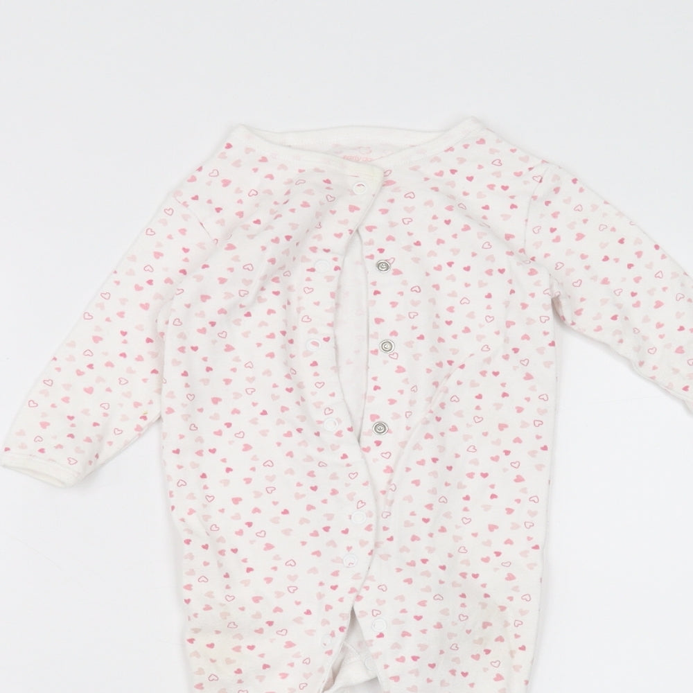 Earlydays Baby White   Coverall One-Piece Size 3-6 Months