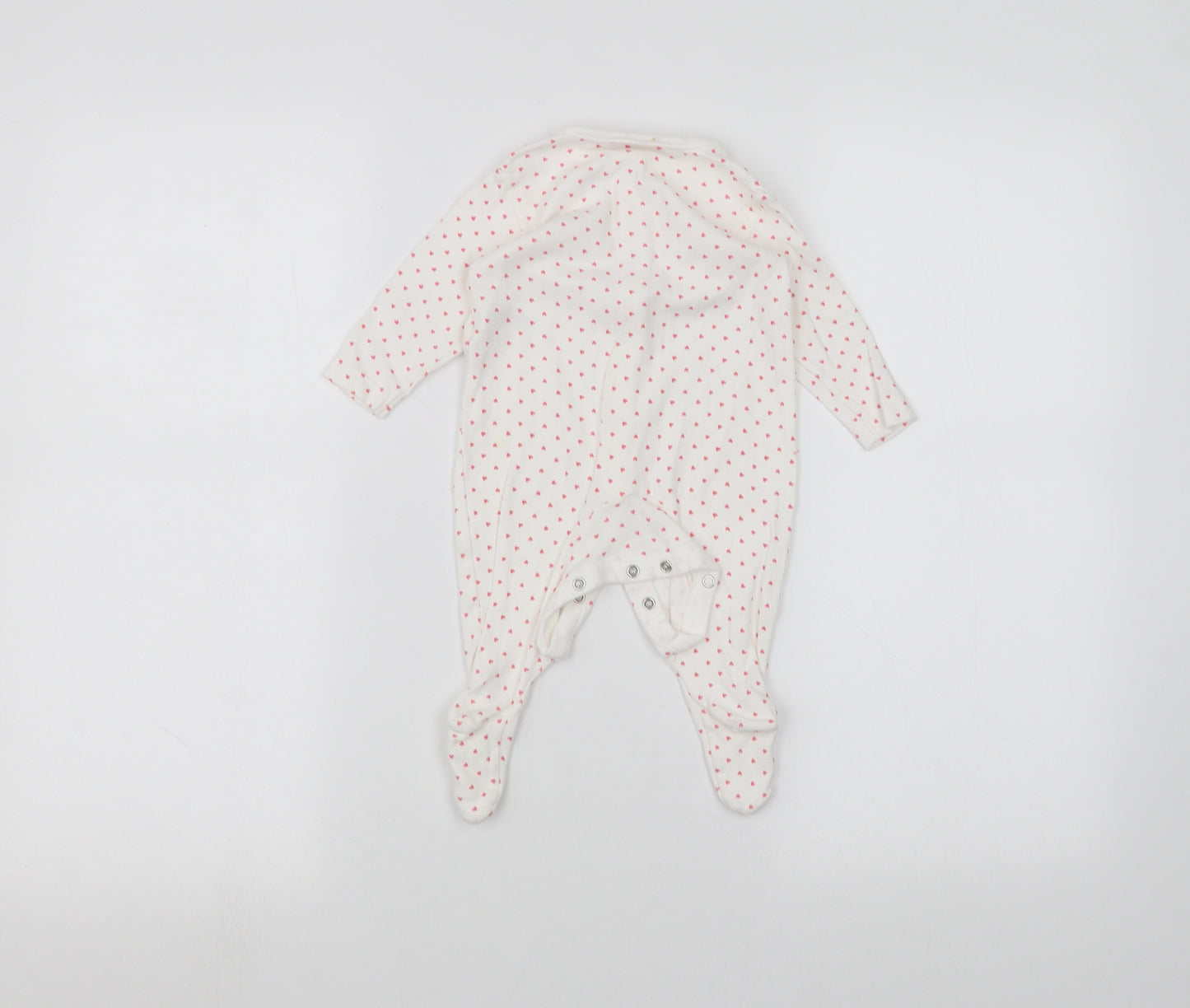 Earlydays Baby White Polka Dot  Coverall One-Piece Size 3-6 Months