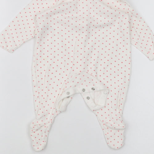 Earlydays Baby White Polka Dot  Coverall One-Piece Size 3-6 Months