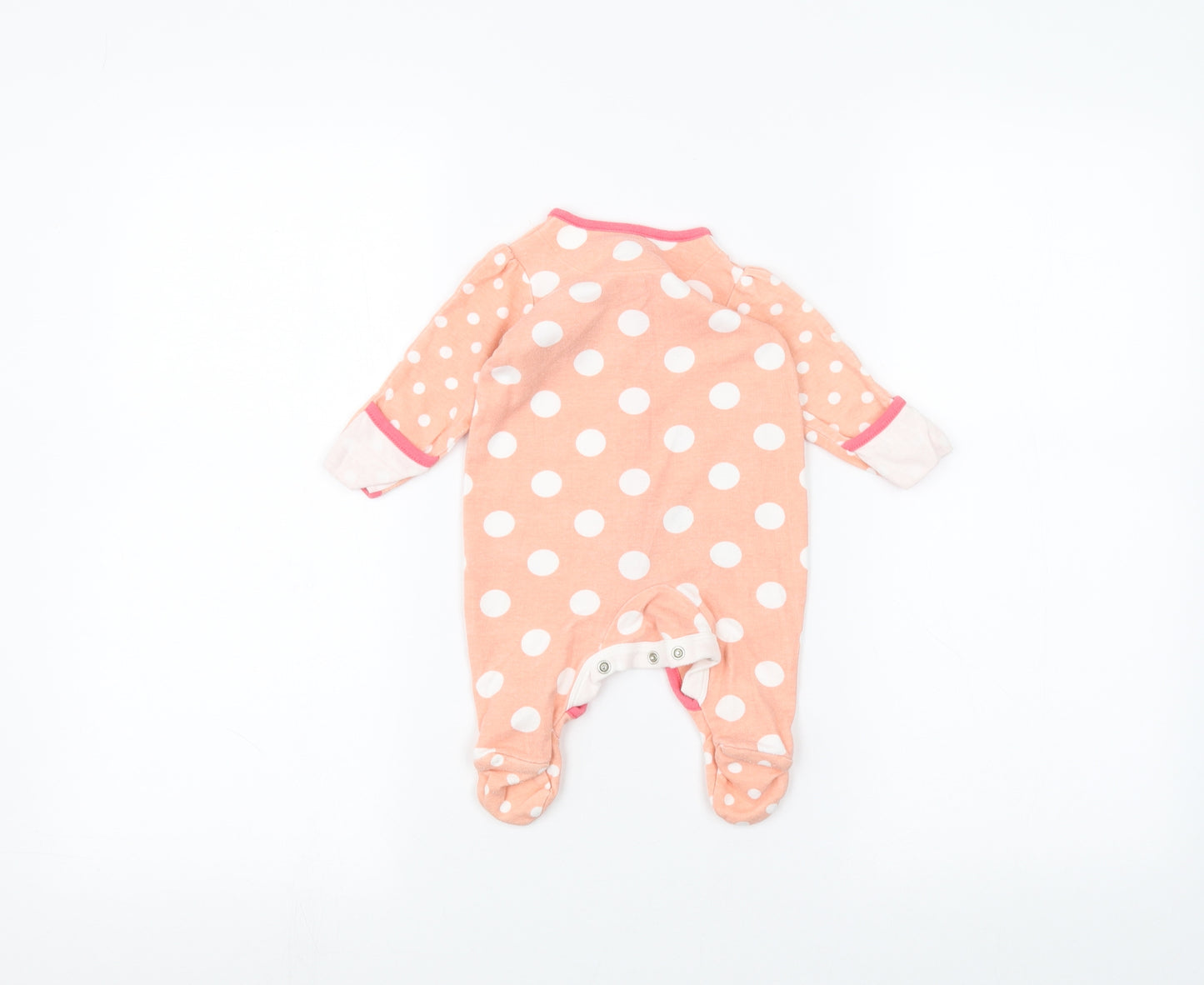 George Baby Orange   Coverall One-Piece Size 0-3 Months  - Disney
