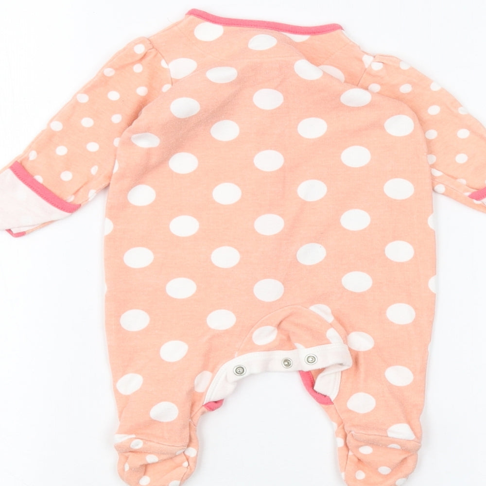 George Baby Orange   Coverall One-Piece Size 0-3 Months  - Disney