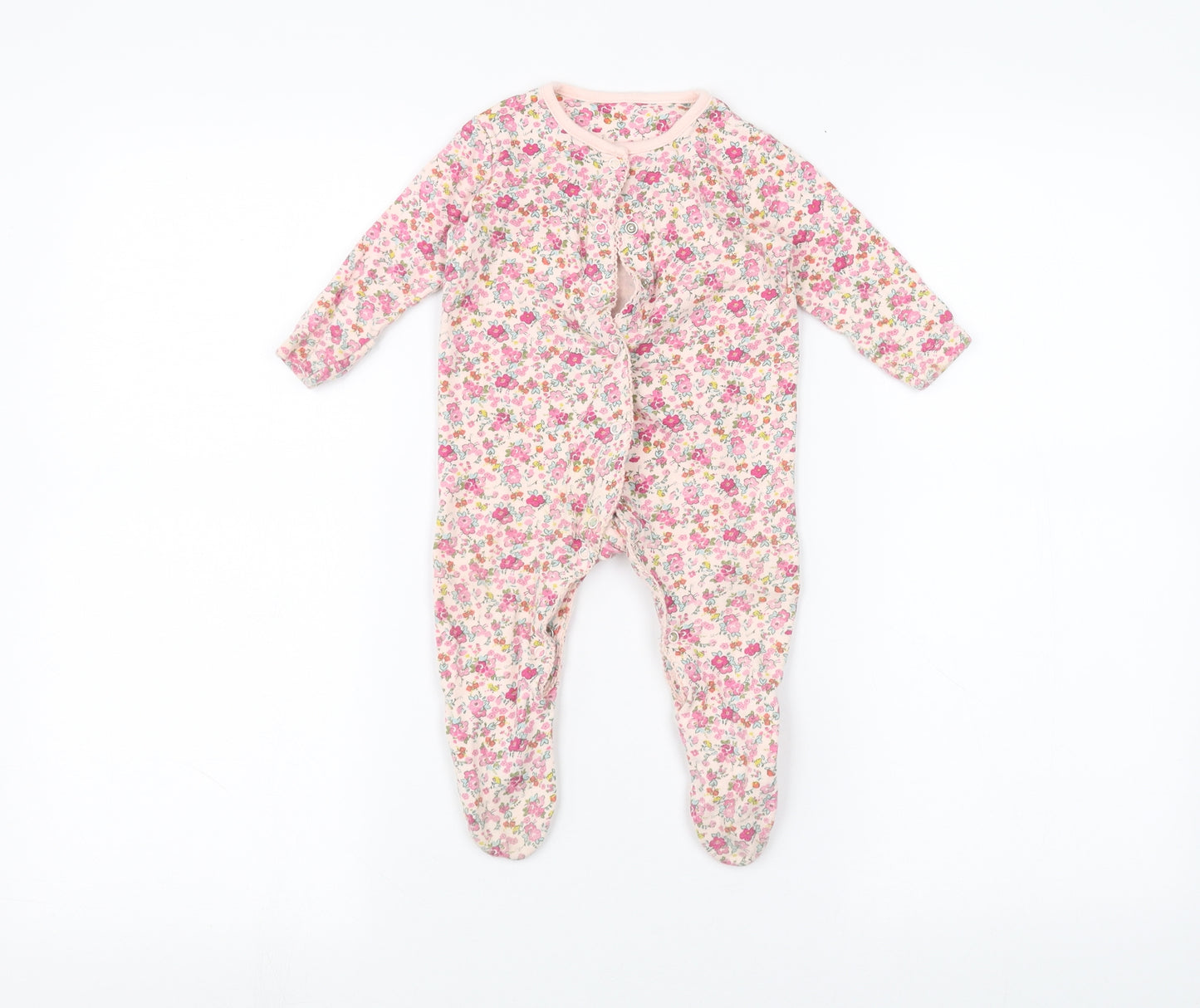 Mothercare Baby Pink   Coverall One-Piece Size 3-6 Months