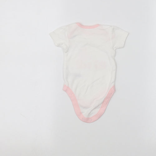 George Baby White   Babygrow One-Piece Size 0-3 Months