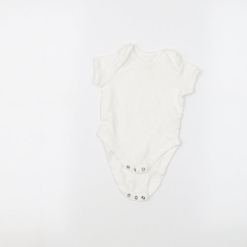 George Baby White   Babygrow One-Piece Size 3-6 Months