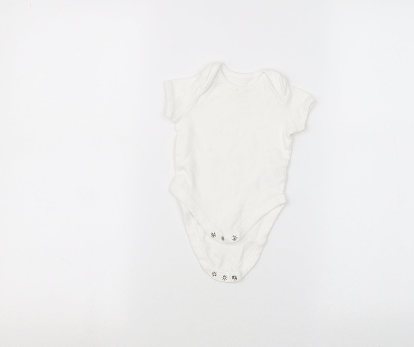 George Baby White   Babygrow One-Piece Size 3-6 Months