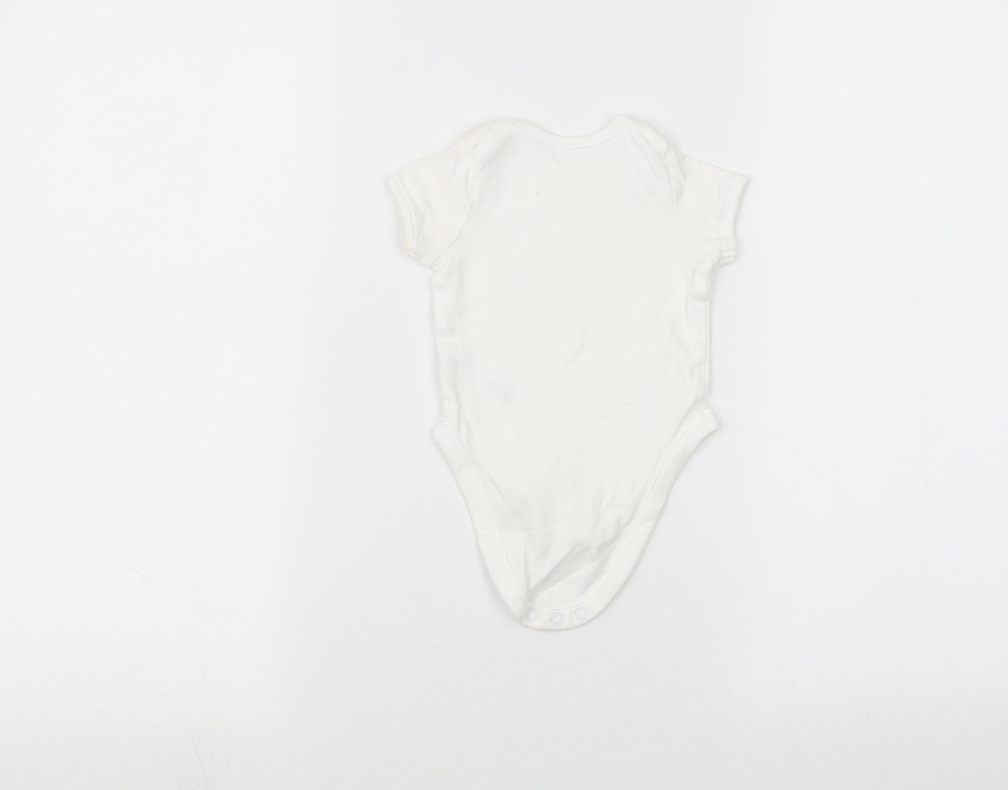 George Baby White   Babygrow One-Piece Size 3-6 Months