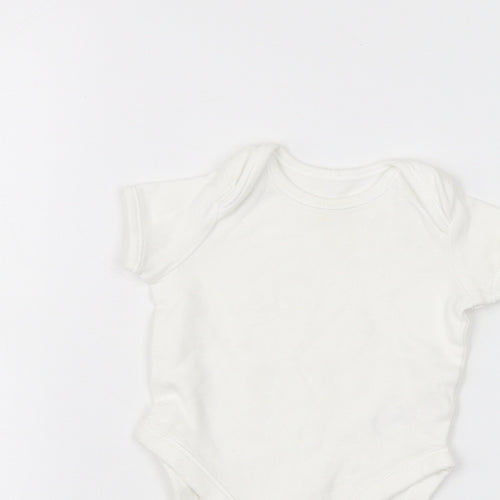 George Baby White   Babygrow One-Piece Size 3-6 Months