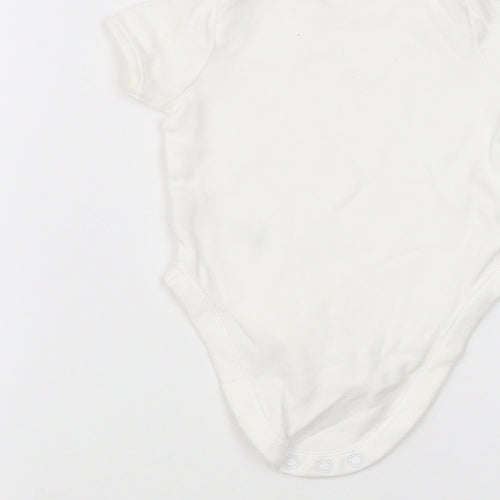 George Baby White   Babygrow One-Piece Size 3-6 Months
