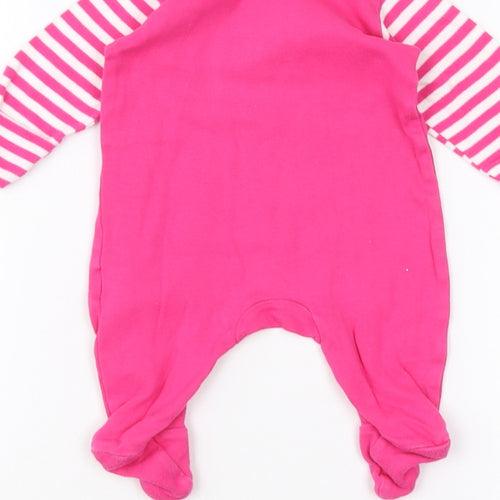 Mothercare Baby Pink   Coverall One-Piece Size 0-3 Months