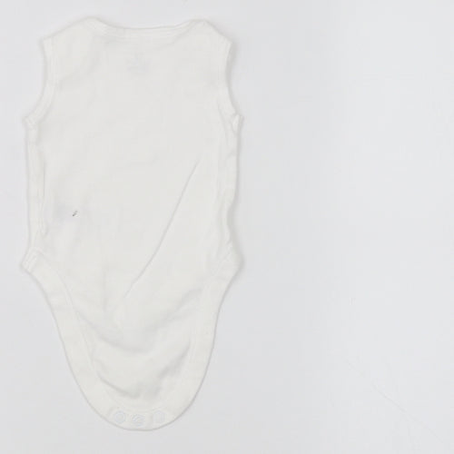 Earlydays Baby White   Coverall One-Piece Size 0-3 Months