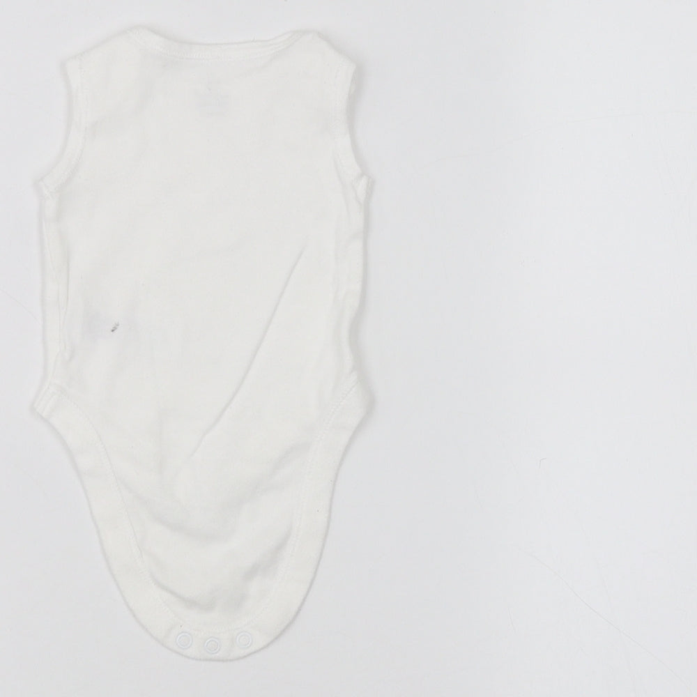 Earlydays Baby White   Coverall One-Piece Size 0-3 Months
