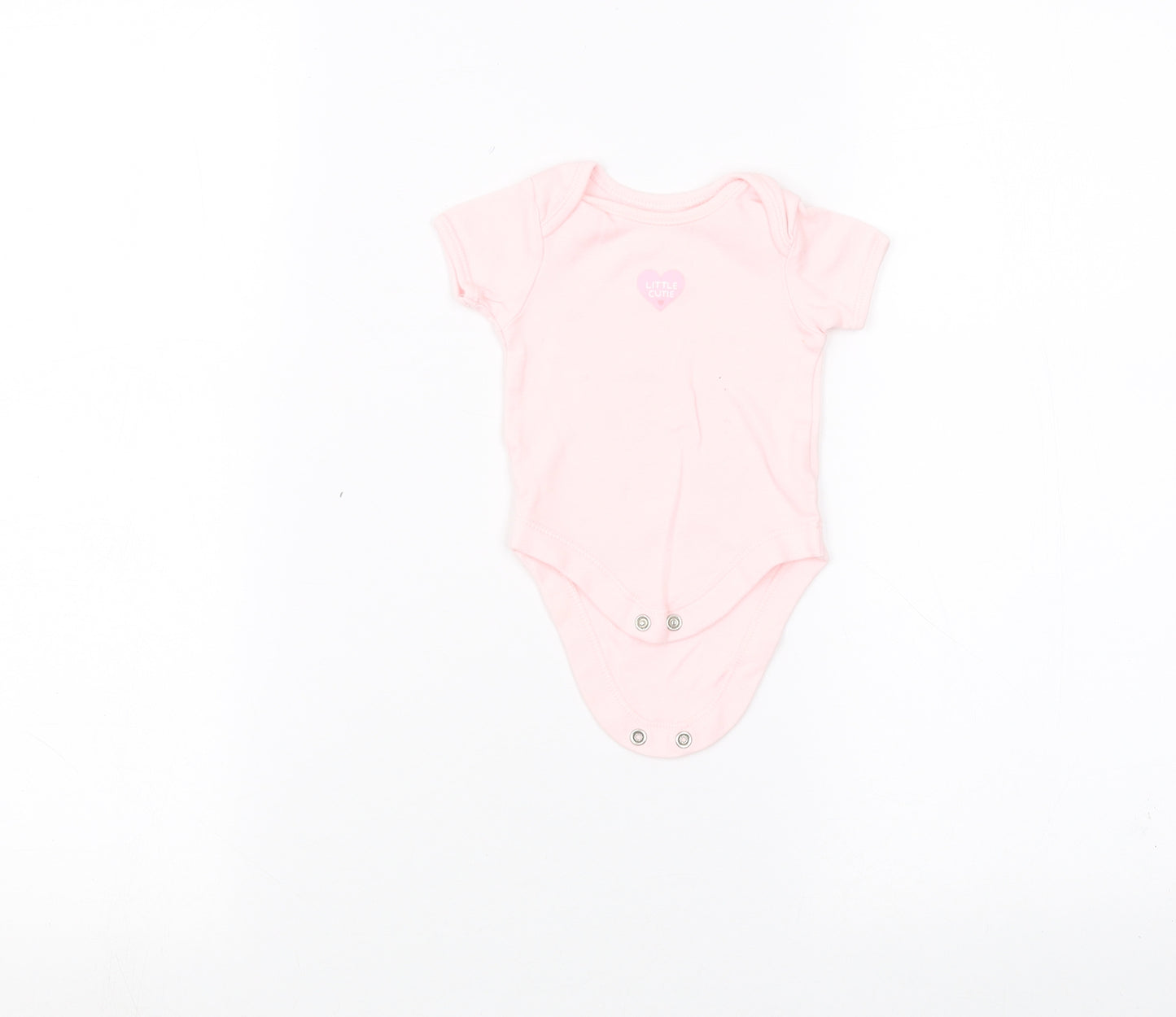 George Baby Pink   Babygrow One-Piece Size 0-3 Months