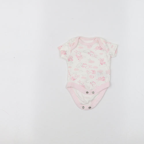 Mothercare Baby White   Babygrow One-Piece Size 0-3 Months