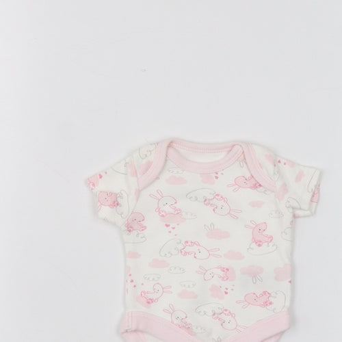 Mothercare Baby White   Babygrow One-Piece Size 0-3 Months