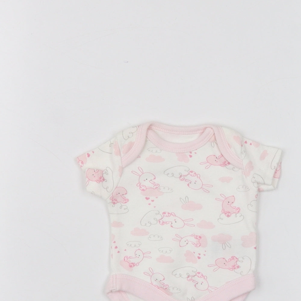 Mothercare Baby White   Babygrow One-Piece Size 0-3 Months